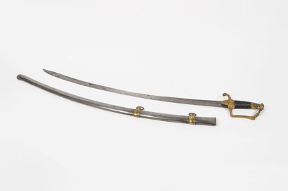 FRANCE, Premier Empire
Staff officer's saber,...