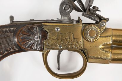 BELGIQUE, vers 1800-1820
Pair of Vénerie...