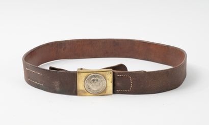 SAXE
Belt mod. 1895 leather belt with brass...