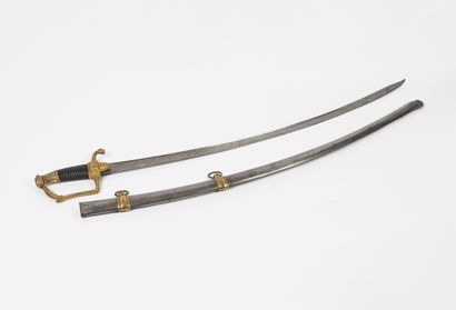 FRANCE, Premier Empire
Staff officer's saber,...