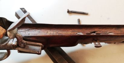 FRANCE, époque Empire
Officer's pistol 
Flintlock...