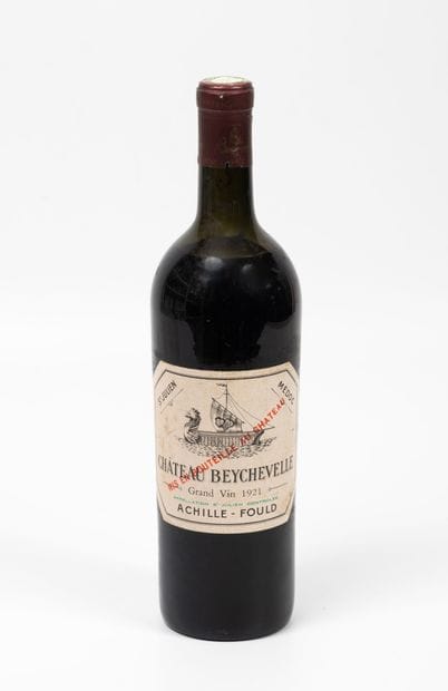 CHÂTEAU BEYCHEVELLE
1 bouteille, 1921.
GCC4...