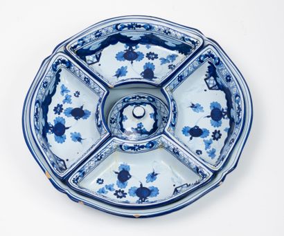 Christian DIOR, Paris
Plat à hors d'oeuvres...