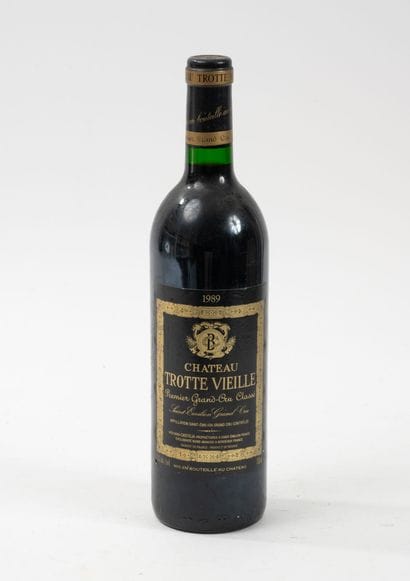 CHATEAU TROTTE VIEILLE
1 bouteille, 1989.
1er...
