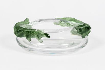 LALIQUE FRANCE
Coupe.
En cristal incolore...