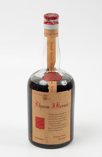 RHUM
1 bouteille de Rhum Joseph Hervé, Martinique,...