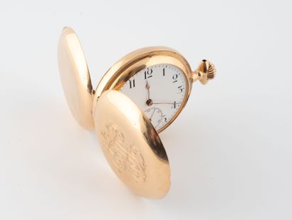 ASTRA
Yellow gold (750) alarm soap watch,...