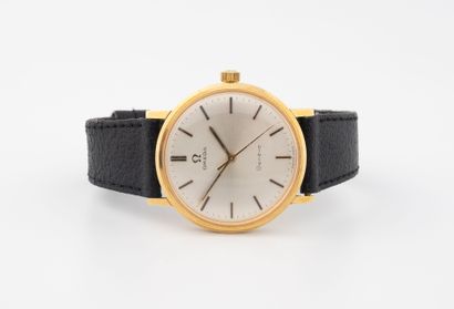 OMEGA 
Gentleman's wristwatch, yellow gold...