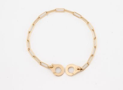 DINH VAN
Yellow gold (750) handcuff bracelet...