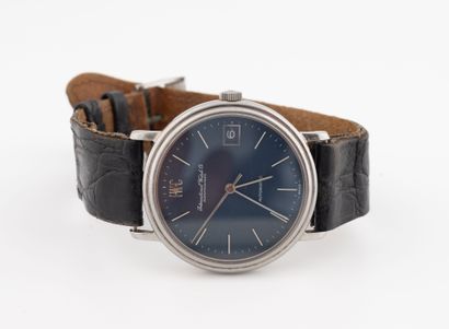 IWC
Men's stainless steel wristwatch, round...
