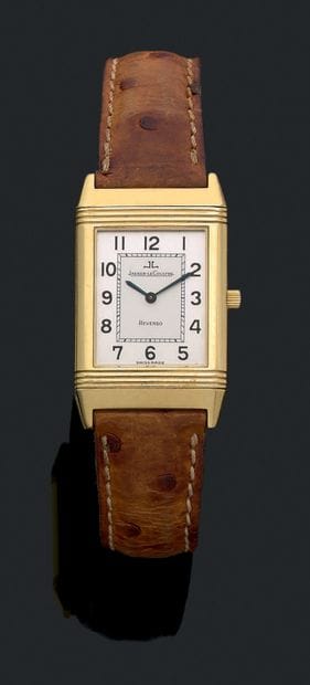 JAEGER -LECOULTRE, Reverso
Men's wristwatch.
Rectangular...