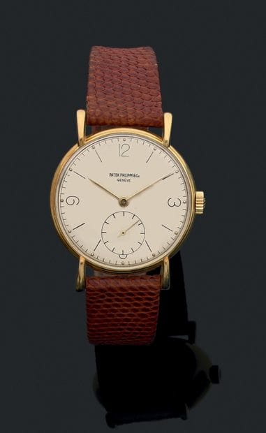 PATEK Philippe & Co
Men's wristwatch in gold...