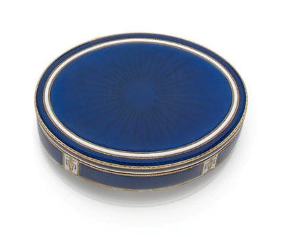 Probablement ALLEMAGNE, HANAU, vers 1790-1800
Oval...