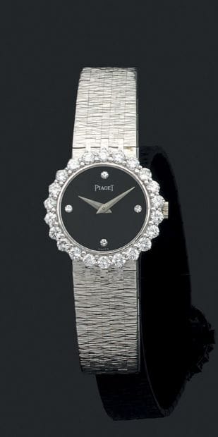 PIAGET
Ladies' wristwatch in white gold (750...