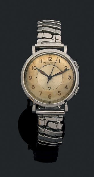 JAEGER-LECOULTRE, Memovox
Men's wristwatch...
