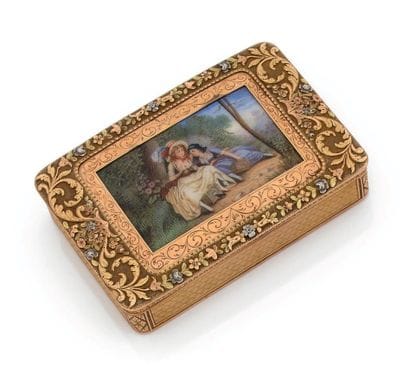 FRANCE ou SUISSE, XIXème siècle
Rectangular...
