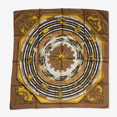 HERMES
Hermès square in silk twill.
Model...