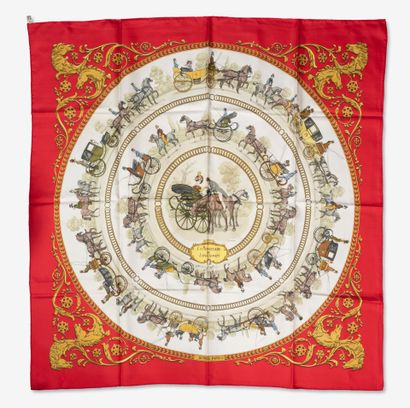 HERMES
Hermès square in silk twill.
Promenade...