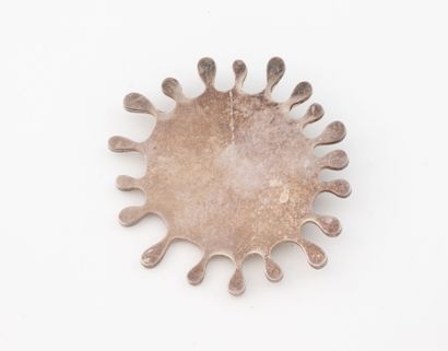 Georg JENSEN
Silver (800) round radiating...