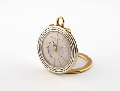 JAEGER LECOULTRE
Gilded metal pocket alarm...