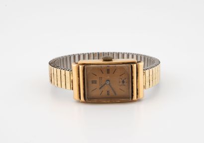 TAVANNES
Men's wristwatch, rectangular case...