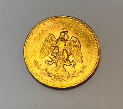 MEXIQUE
50 peso coin, 1947.
Total weight:...