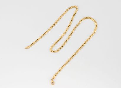 English-link chain in yellow gold (750)....