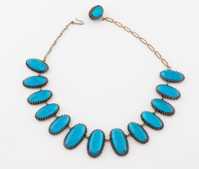 Line VAUTRIN, Attribué à 
Necklace with talosel...