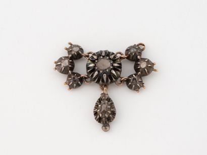 Element of a necklace in silver (min.800)...