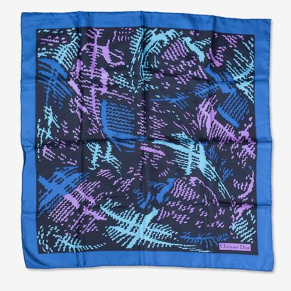 DIOR
Set of two Christian Dior silk twill...