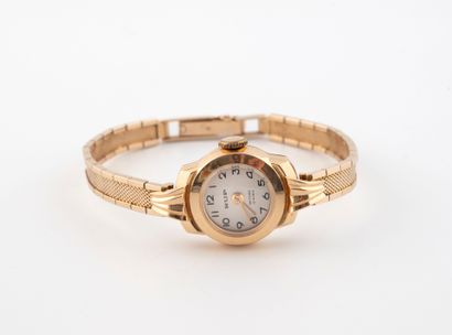 RUP
Ladies' wristwatch in yellow gold (750),...