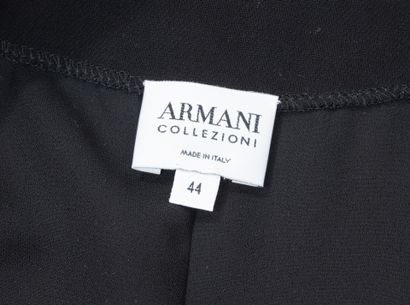 ARMANI
Sleeveless black dress with two patch...