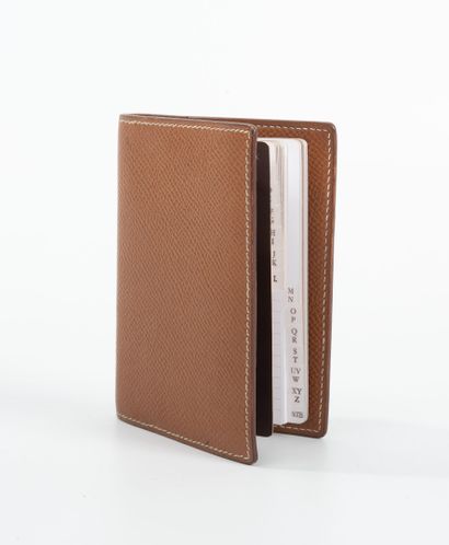 HERMES
Directory case in camel barenia calf....