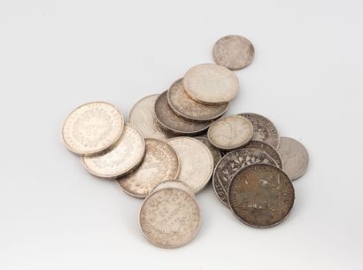 FRANCE, ESPAGNE, GRECE, SAXE
Lot of silver...