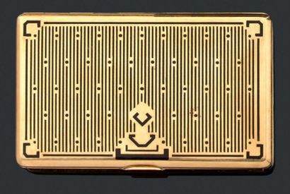 MARCHAK
Nécessaire du soir, de forme rectangulaire,...