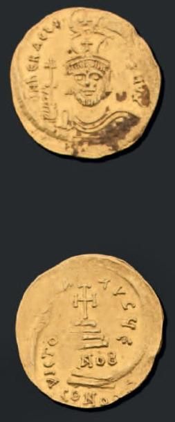 Bysance. Héraclius (610-641): Solidus: S....