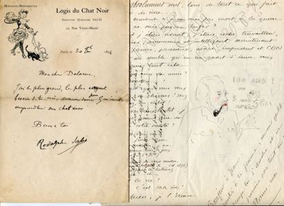 SALIS (Rodolphe)
Réunion de 5 lettres ou...