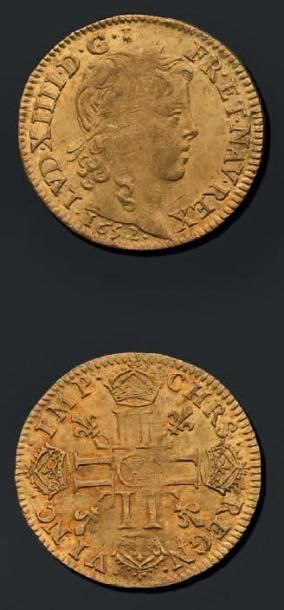 LOUIS XIV (1643-1715)
Louis d'or à la mèche...