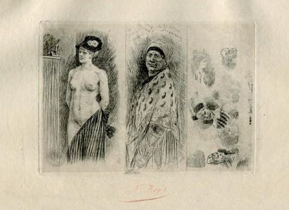 FÉLICIEN ROPS
AU JARDIN - ERITIS SIMILES...