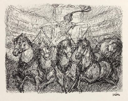 Alfred KUBIN
DIE LÖWENJAGD - ÜBERSCHWEMMUNG...