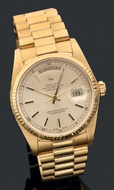 ROLEX
?'OYSTER PERPETUAL DAY-DATE'' Montre...