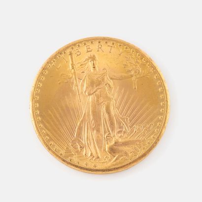 UNITED STATES
One Liberty $20 gold coin,...