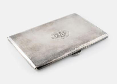PORTUGAL
Rectangular silver and silver-gilt...