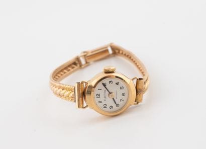 ELECTRA
Ladies' wristwatch in yellow gold...