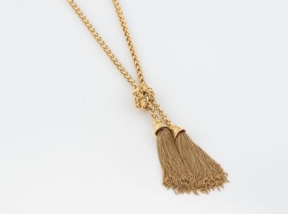 GIVENCHY
Negligee necklace in gold-plated...