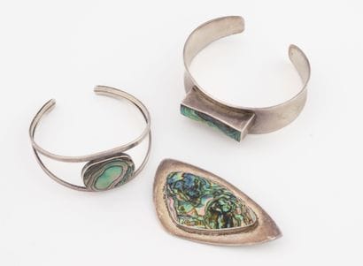 A. FAUSING, DENMARK 
Silver lot ( 800) including...
