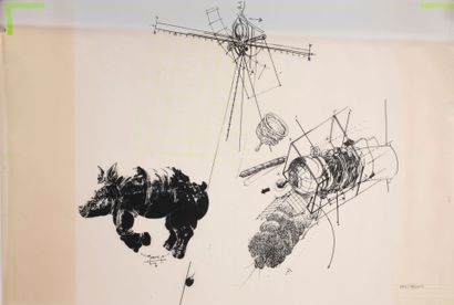 Vladimir VELICKOVIC (1935-2019)
Serigraph...