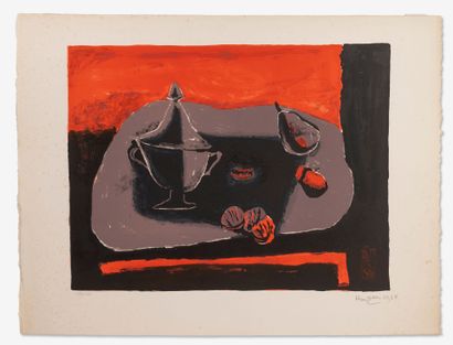 Henri HAYDEN (1883-1970)
Still life, 1968.
Color...