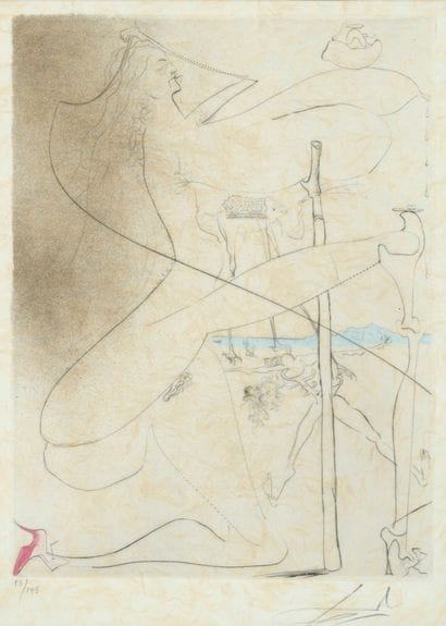 Salvador DALI (1904-1989)
Plate from the...