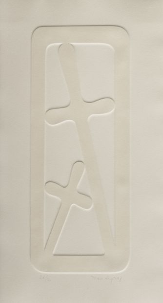Jean LEGROS (1917-1981)
Untitled, relief.
Print...